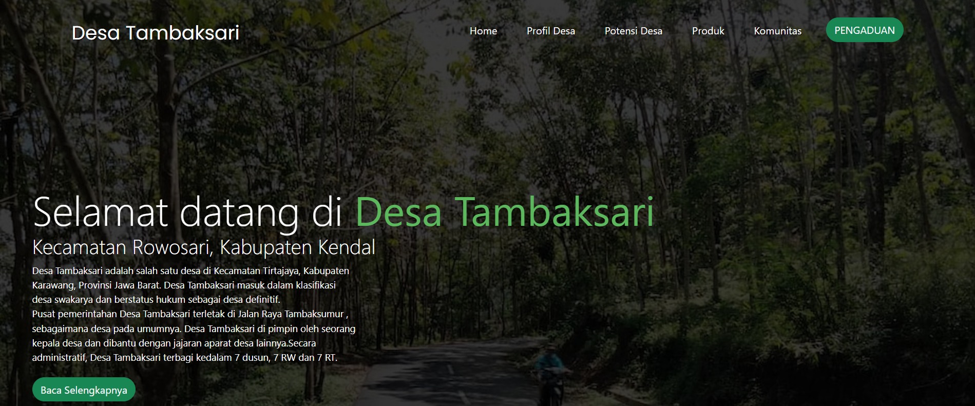 Tambaksari Website